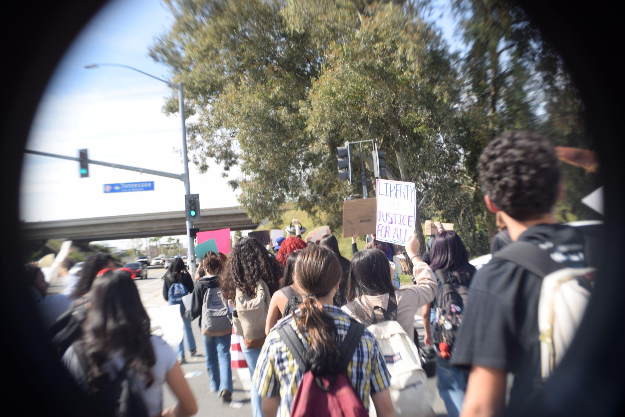 Citrus Valley High School Walks Out Against ICE
